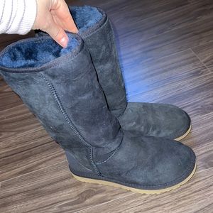 Like new UGG classic tall navy blue boots